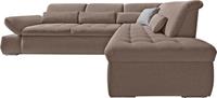 DOMO collection Ecksofa »Aldo«, mit Ottomane, wahlweise mit Bettfunktion