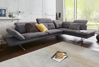 Exxpo - Sofa Fashion Ecksofa, inkl. Kopf- bzw. Rückenverstellung und Armteilverstellung