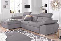 Exxpo - Sofa Fashion Ecksofa, wahlweise mit Bettfunktion und Bettkasten