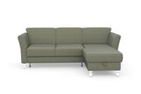 sit&more Ecksofa "Visby L-Form", wahlweise mit Bettfunktion und Bettkasten, frei im Raum stellbar