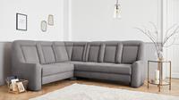 Sit&More Ecksofa Melissa, klassisches Polsterprogramm, wahlweise mit Bettfunktion und Schubkasten, optional in Soft clean Bezug