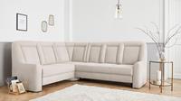 Sit&More Ecksofa Melissa, klassisches Polsterprogramm, wahlweise mit Bettfunktion und Schubkasten, optional in Soft clean Bezug