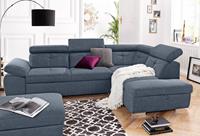 Exxpo - Sofa Fashion Ecksofa, wahlweise mit Bettfunktion und Bettklasten