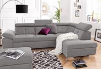 Exxpo - Sofa Fashion Ecksofa, wahlweise mit Bettfunktion und Bettklasten