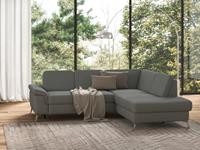 Sit&More Ecksofa Padua, inklusive Sitztiefenverstellung, Armteilfunktion und Federkern, optional Bettfunktion mit Stauraum, frei im Raum stellbar