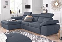 Exxpo - Sofa Fashion Ecksofa, wahlweise mit Bettfunktion und Bettkasten