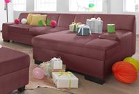 Domo Collection Ecksofa Norma Top, wahlweise mit Bettfunktion