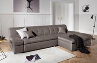 DOMO collection Ecksofa Mona, wahlweise mit Bettfunktion