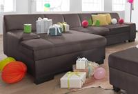DOMO collection Ecksofa "Norma", wahlweise mit Bettfunktion