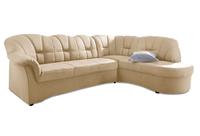 Domo Collection Ecksofa Papenburg, mit Ottomane, wahlweise mit Bettfunktion