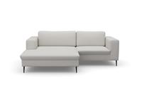 Domo Collection Ecksofa Modica, moderne Optik mit großzügiger Recamiere, frei im Raum stellbar