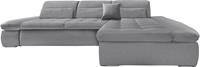 Domo Collection Ecksofa Aldo, mit Recamiere, wahlweise mit Bettfunktion