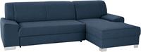 Domo Collection Ecksofa Anzio, wahlweise mit Bettfunktion und Federkern