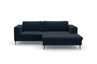 Domo Collection Ecksofa Modica, moderne Optik mit großzügiger Recamiere, frei im Raum stellbar