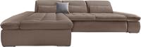 Domo Collection Ecksofa Aldo, mit Recamiere, wahlweise mit Bettfunktion