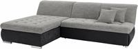 Domo Collection Ecksofa Baxter, wahlweise mit Bettfunktion und Bettkasten