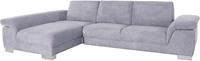 Domo Collection Ecksofa Caleri, wahlweise mit Armlehnfunktion