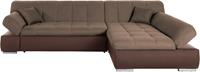 Domo Collection Ecksofa Mona, wahlweise mit Bettfunktion