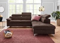 Exxpo - Sofa Fashion Ecksofa, wahlweise mit Bettfunktion