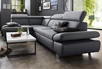 Exxpo - Sofa Fashion Ecksofa, mit Ottomane und wahlweise mit Bettfunktion und Bettkasten