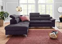 exxpo - sofa fashion Hoekbank optioneel met bedfunctie