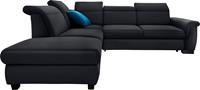 Domo Collection Ecksofa Sully, wahlweise mit Bettfunktion und Kopf- bzw. Rückenverstellung