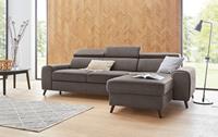 Exxpo - Sofa Fashion Ecksofa, inklusive Kopf- bzw. Rückenverstellung, wahlweise mit Bettfunktion und Bettkasten