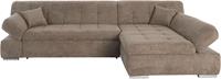 Domo Collection Ecksofa Mona, wahlweise mit Bettfunktion