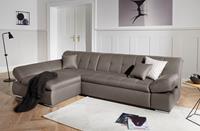 Domo Collection Ecksofa Mona, wahlweise mit Bettfunktion