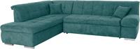 Domo Collection Ecksofa Mona, wahlweise mit Bett- und Armlehnfunktion