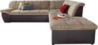 Domo Collection Ecksofa Splash, wahlweise mit Bettfunktion