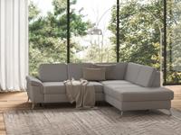 Sit&More Ecksofa Padua, inklusive Sitztiefenverstellung, Armteilfunktion und Federkern, optional Bettfunktion mit Stauraum, frei im Raum stellbar