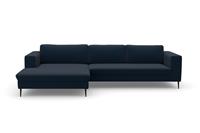 Domo Collection Ecksofa Modica, moderne Optik mit großzügiger Recamiere, frei im Raum stellbar