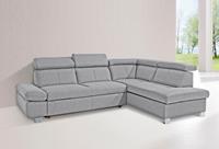 Exxpo - Sofa Fashion Ecksofa, mit Ottomane und wahlweise mit Bettfunktion und Bettkasten