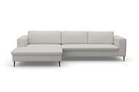 DOMO collection Ecksofa Modica, moderne Optik mit großzügiger Recamiere, frei im Raum stellbar