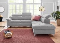 exxpo - sofa fashion Hoekbank optioneel met bedfunctie