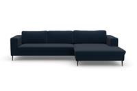 DOMO collection Ecksofa Modica, moderne Optik mit großzügiger Recamiere, frei im Raum stellbar