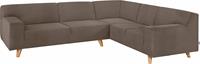 Tom Tailor Ecksofa NORDIC PURE, im Retrolook, Füße Buche natur