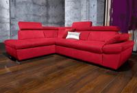 Exxpo - Sofa Fashion Ecksofa, inklusive Kopfteil- und Armteilverstellung, wahlweise mit Bettfunktion und Bettkasten