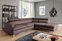 Exxpo - Sofa Fashion Ecksofa, wahlweise mit Bettfunktion