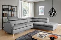 exxpo - sofa fashion Hoekbank optioneel met bedfunctie