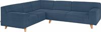 Tom Tailor Ecksofa NORDIC PURE, im Retrolook, Füße Buche natur