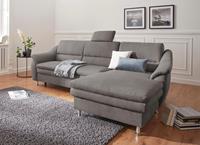 Sit&More Ecksofa, mit Federkern, wahlweise mit Bettfunktion