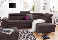 Exxpo - Sofa Fashion Ecksofa, wahlweise mit Bettfunktion und Bettklasten