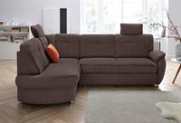 sit&more Ecksofa "Sonoma", wahlweise mit Bettfunktion und Bettkasten