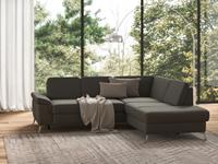 Sit&More Ecksofa Padua, inklusive Sitztiefenverstellung, Armteilfunktion und Federkern, optional Bettfunktion mit Stauraum, frei im Raum stellbar