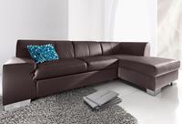 Domo Collection Ecksofa Star, wahlweise mit Bettfunktion