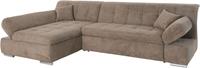 Domo Collection Ecksofa Mona, wahlweise mit Bettfunktion