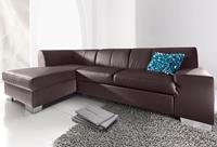 Domo Collection Ecksofa Star, wahlweise mit Bettfunktion