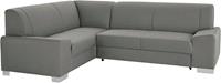 Domo Collection Ecksofa Anzio, Wahlweise mit Bettfunktion und Federkern